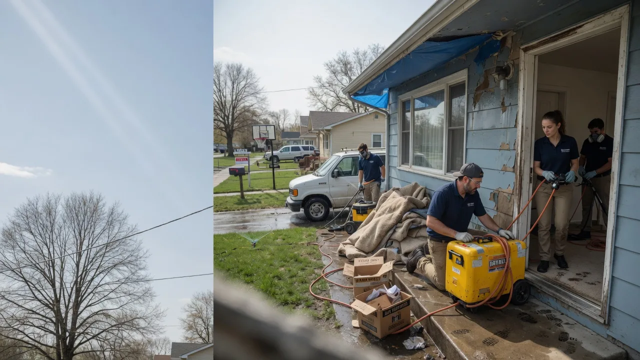 Basement Flood Cleanup in Benedict, NE near me